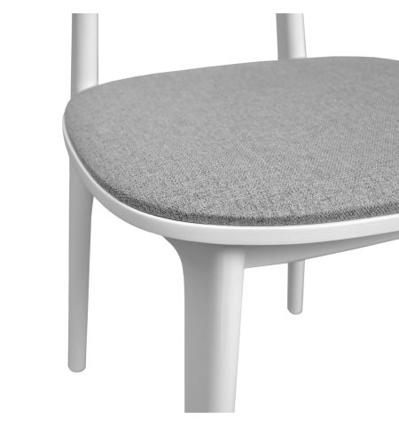 Scaun LULA Stofa (Malmo 90)+White Legs