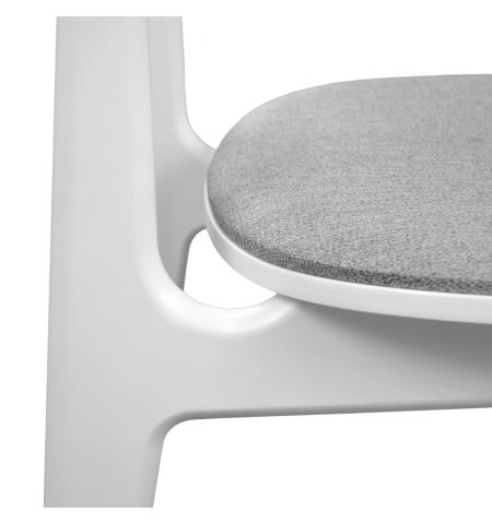 Scaun LULA Stofa (Malmo 90)+White Legs