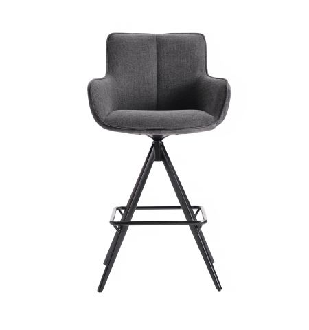Fotoliu Bar QUEEN Anthracite