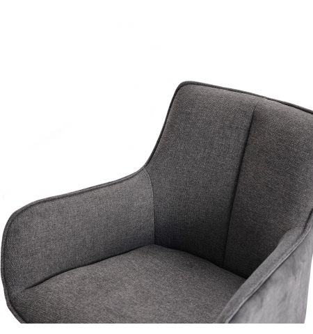 Fotoliu Bar QUEEN Anthracite