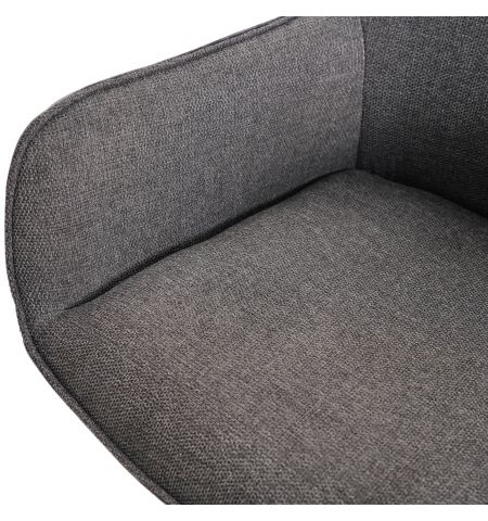 Fotoliu Bar QUEEN Anthracite