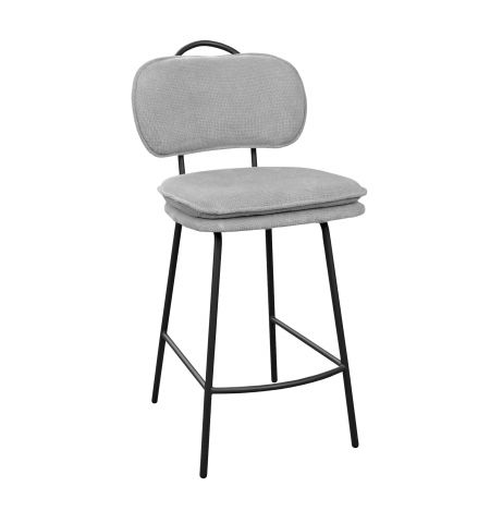 Scaun Bar SOLOMON Grey