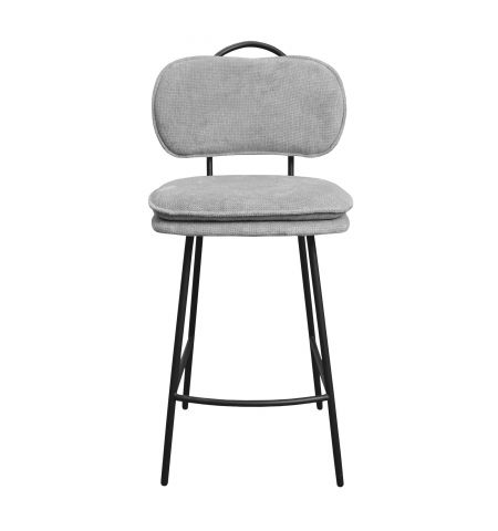 Scaun Bar SOLOMON Grey