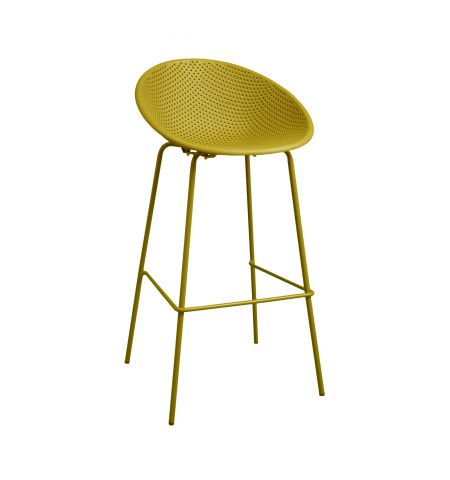 Scaun de bar CASTOR Yellow