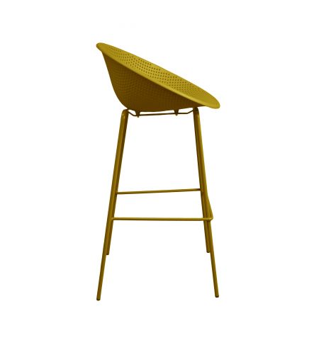 Scaun de bar CASTOR Yellow