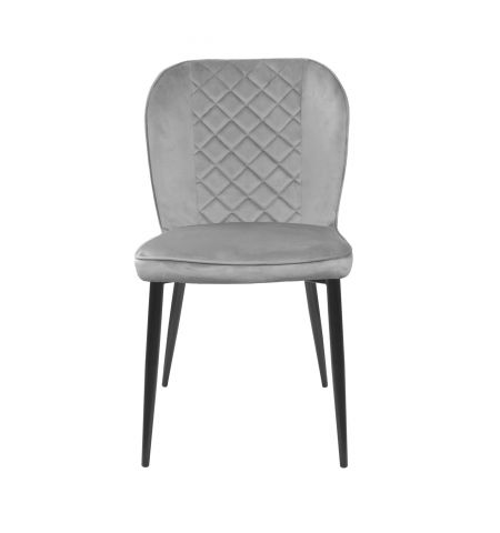 Scaun Tusk Catifea Grey HLR14+Black Legs