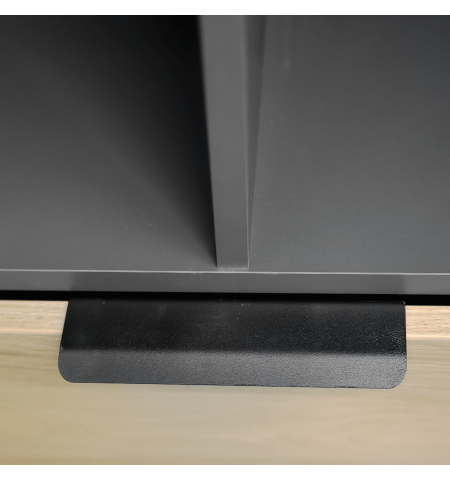 Dulap cu rame de aluminiu și iluminare LED