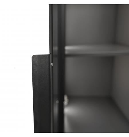 Dulap cu rame de aluminiu și iluminare LED