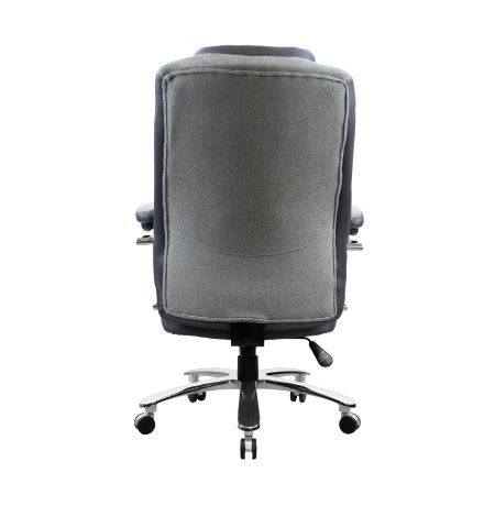 Fotoliu Birou Rico Grey/Crom