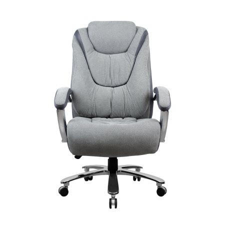 Fotoliu Birou Rico Grey/Crom