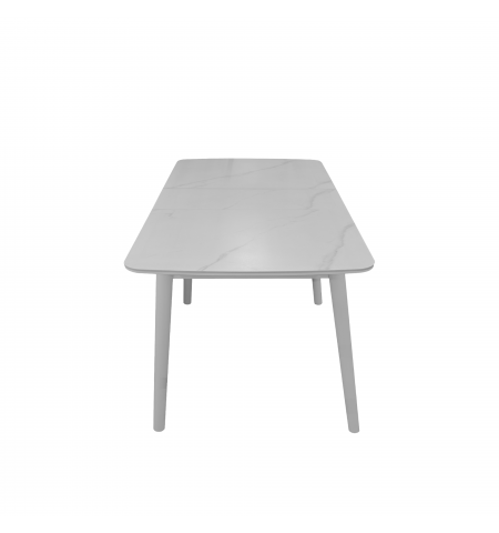 Masă Extensibilă Granna White + White Legs