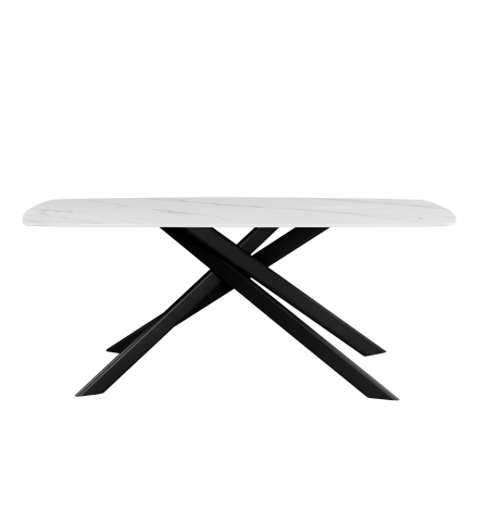 Masa Lunaria 180x90 White (Snow Mountain Stone)