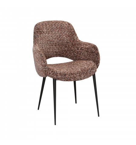 Scaun Shila Brown H55 + Brown Legs