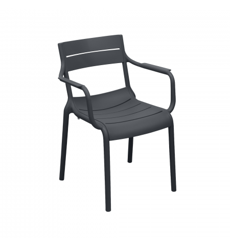 Scaun Terasa Ruben Dark Grey