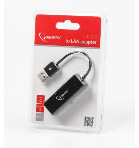 USB 2.0 /  Ethernet Adapter  / Gembird NIC-U2-02