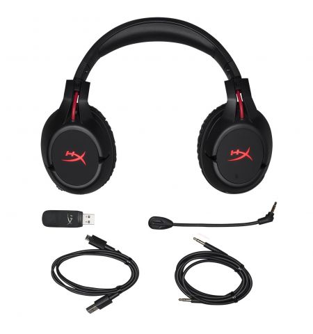 Casti Gaming Wireless HyperX Cloud Flight, PS4/PC, black, [HX-HSCF-BK/EM]