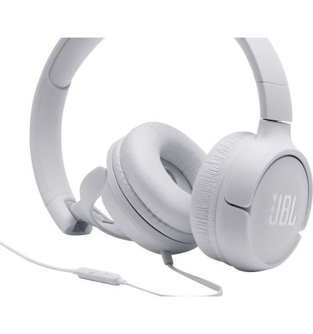 Casti JBL TUNE 500, White Casti JBL TUNE 500, White