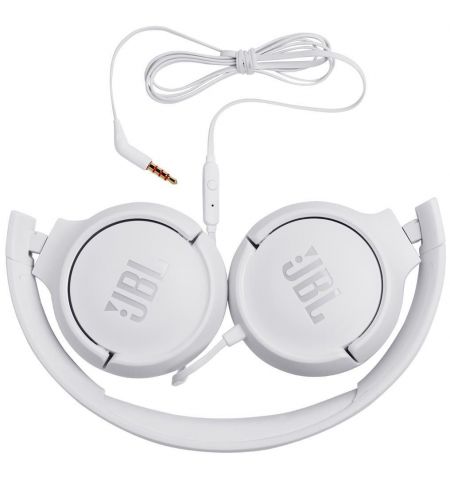 Casti JBL TUNE 500, White Casti JBL TUNE 500, White
