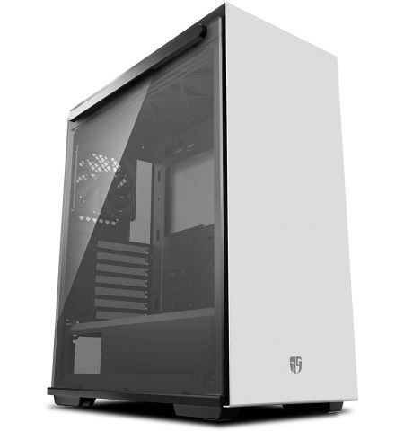 Carcasa DEEPCOOL MACUBE 310 WH / w/oPSU / Side panel / 1x 120mm fan / ATX / White Carcasa DEEPCOOL MACUBE 310 WH / w/oPSU / Side panel / 1x 120mm fan / ATX / White