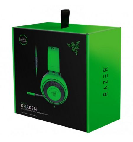 Casti Gaming RAZER Kraken Green