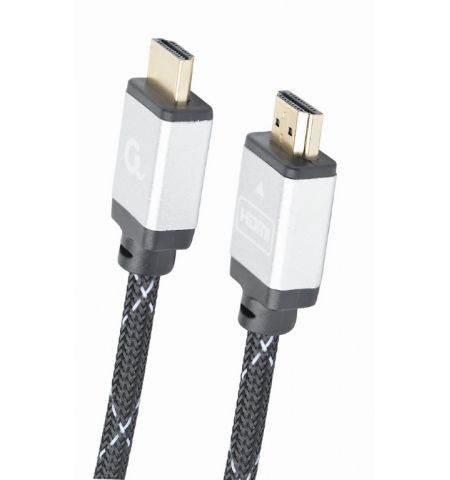 Cable HDMI  CCB-HDMIL-2M, 2m, male-male, Select Plus Series, High speed HDMI cable with Ethernet, Supports 4K UHD resolutions at 60 Hz, Durable nylon braiding and premium style connectors Cable HDMI  CCB-HDMIL-2M, 2m, male-male, Select Plus Series, High speed HDMI cable with Ethernet, Supports 4K UHD resolutions at 60 Hz, Durable nylon braiding and premium style connectors