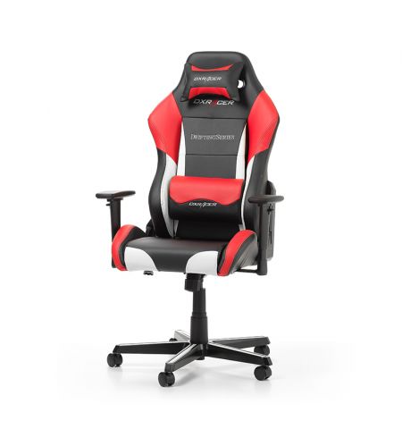 Fotoliu Gaming DXRacer Drifting GC-D61-NWR-M3 / 150kg / 145-175cm / Black/White/Red