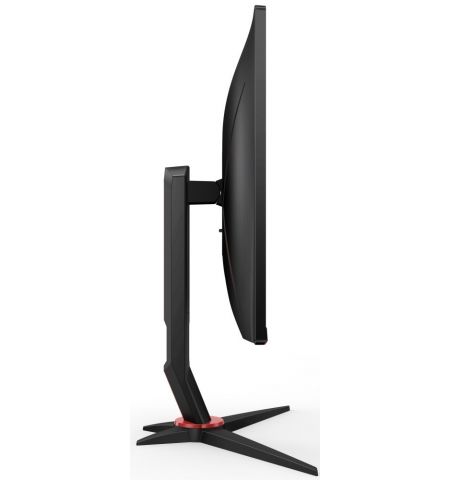 23.8" Gaming monitor AOC  C24G2U/BK / 1ms / Curved / 165Hz / Black/Red
