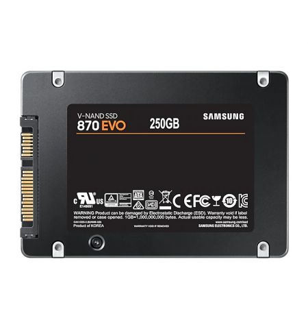 SSD 2.5"  Samsung SSD 870 EVO 250GB (MZ-77E250B/EU) SSD 2.5"  Samsung SSD 870 EVO 250GB (MZ-77E250B/EU)