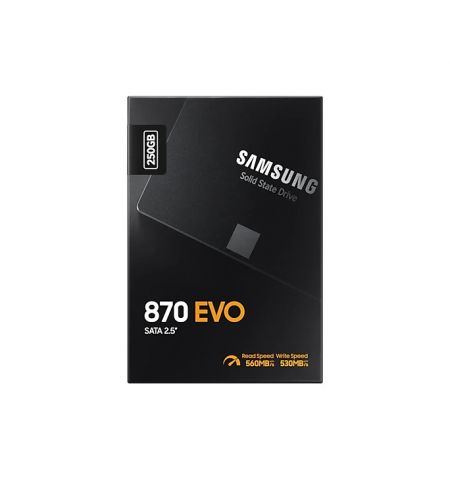 SSD 2.5"  Samsung SSD 870 EVO 250GB (MZ-77E250B/EU) SSD 2.5"  Samsung SSD 870 EVO 250GB (MZ-77E250B/EU)
