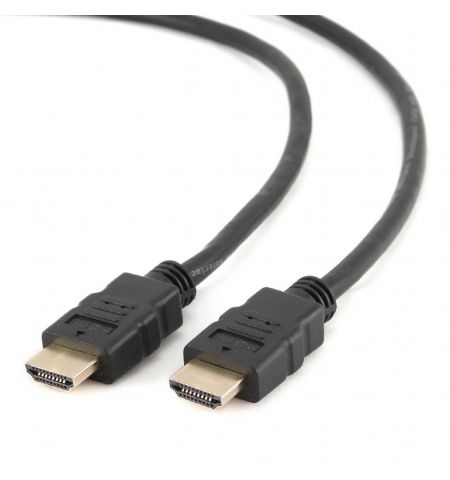 Cable HDMI  CC-HDMI4-15, 4.5 m, HDMI v.1.4, male-male, Black cable with gold-plated connectors, Bulk packing Cable HDMI  CC-HDMI4-15, 4.5 m, HDMI v.1.4, male-male, Black cable with gold-plated connectors, Bulk packing
