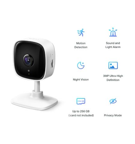 Smart Camera TP-LINK Tapo C110, White Smart Camera TP-LINK Tapo C110, White