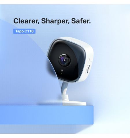 Smart Camera TP-LINK Tapo C110, White Smart Camera TP-LINK Tapo C110, White