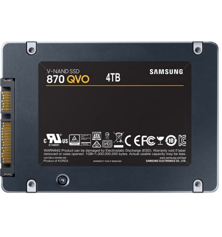 SSD 2.5"  Samsung SSD 870 QVO 4.0TB (MZ-77Q4T0BW) SSD 2.5"  Samsung SSD 870 QVO 4.0TB (MZ-77Q4T0BW)