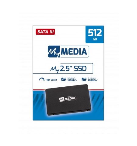 SSD 2.5" MyMedia (by Verbatim) 512GB SSD 2.5" MyMedia (by Verbatim) 512GB