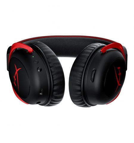 Casti HyperX Cloud II Wireless, Black/Red, [HHSC2X-BA-RD/G]