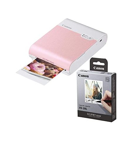 Sublimation Printer Canon SELPHY SQUARE QX10 PinK / Wi-Fi / USB Sublimation Printer Canon SELPHY SQUARE QX10 PinK / Wi-Fi / USB
