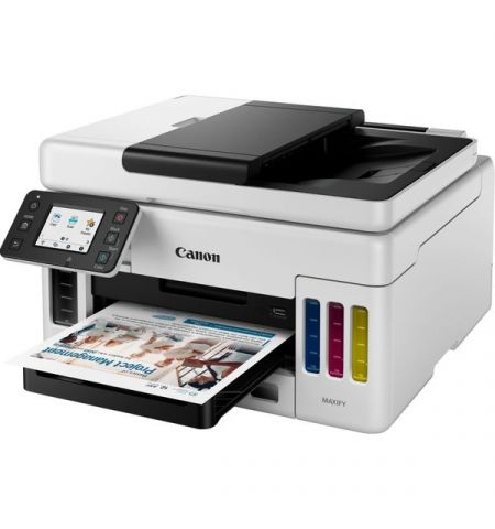 Imprimanta Multifunctionala Canon MAXIFY GX6040 / A4 / Duplex / DADF / Wi-Fi / Ethernet / White Imprimanta Multifunctionala Canon MAXIFY GX6040 / A4 / Duplex / DADF / Wi-Fi / Ethernet / White