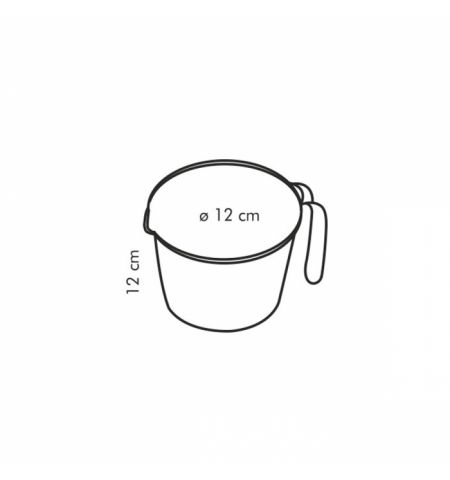 630408 Cana gradata cu miner 1 L, Delicia