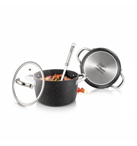 780310 Set cratite PRESIDENT Stone, 8 piese