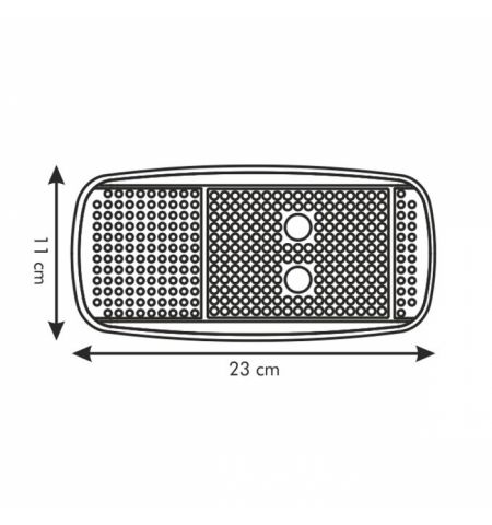 900624 Suport de detergent vase și burete CLEAN KIT, 23 x 11 cm