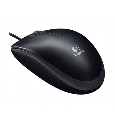 Logitech B100 Optical Mouse, Black, USB, OEM Logitech B100 Optical Mouse, Black, USB, OEM