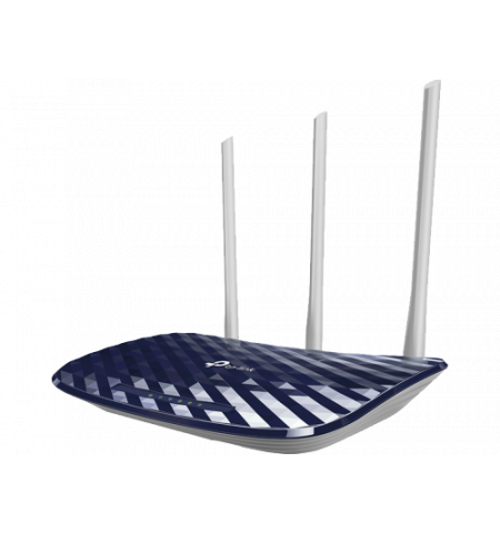 TP-LINK Archer C20  AC750 Dual Band Wireless Router, Mediatek, 433Mbps at 5GHz + 300Mbps at 2.4GHz, 802.11ac/a/b/g/n,1 10/100M WAN + 4 10/100M LAN, Wi TP-LINK Archer C20  AC750 Dual Band Wireless Router, Mediatek, 433Mbps at 5GHz + 300Mbps at 2.4GHz, 802.11ac/a/b/g/n,1 10/100M WAN + 4 10/100M LAN, Wi