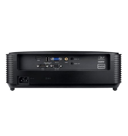 Optoma X342e  DLP 3D, XGA, 1024x768, Throw Ratio 1.94 - 2.16:1, Distance: 1-12m, 22000:1, 3700Lm, 15 000 hrs (Eco+), HDMI, VGA, USB, 10W Speakers, bla