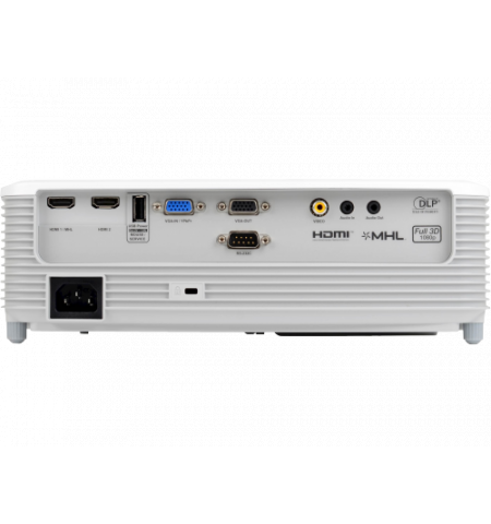 Optoma W400  DLP 3D, WXGA, 1280x800, Throw Ratio 1.55 - 1.73:1, Distance: 1,2-12m, 22000:1, 4000Lm, 7 000 hrs (Eco+), HDMI, HDMI (MHL), VGA, USB, 2W S