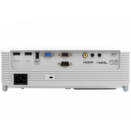 Optoma EH400  DLP 3D, Full HD, 1920x1080, Throw Ratio 1.47 - 1.63:1, Distance: 1,2-12m, 22000:1, 4000Lm, 7 000 hrs (Eco+), HDMI, HDMI (MHL), VGA, USB,