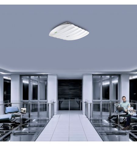 AC1350 Wireless Dual-Band Gigabit Ceiling Mount Access Point, Qualcomm, 450Mbps at 2.4GHz+867Mbps at 5GHz, 802.11a/b/g/n/ac, 1xGigabit LAN, Passive Po AC1350 Wireless Dual-Band Gigabit Ceiling Mount Access Point, Qualcomm, 450Mbps at 2.4GHz+867Mbps at 5GHz, 802.11a/b/g/n/ac, 1xGigabit LAN, Passive Po