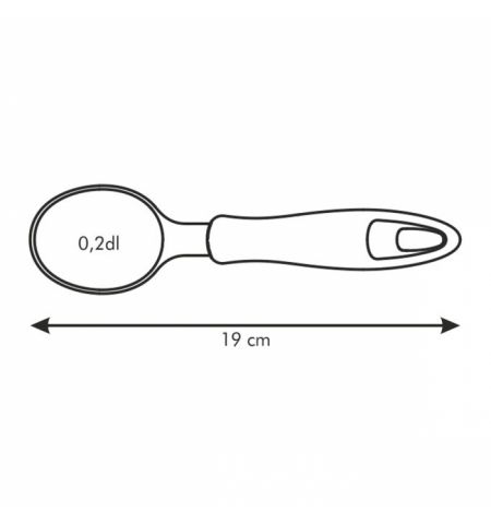 420210 Lingura pentru inghetata, Presto