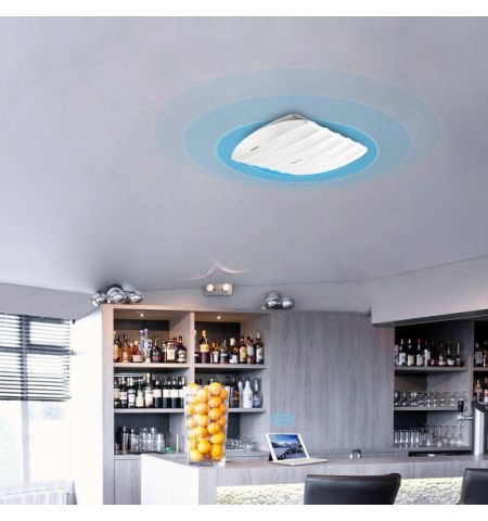 300Mbps Wireless N Ceiling/Wall Mount Access Point, Qualcomm, 300Mbps at 2.4Ghz, 802.11b/g/n, 1 10/100Mbps LAN, Passive PoE Supported, Centralized Man 300Mbps Wireless N Ceiling/Wall Mount Access Point, Qualcomm, 300Mbps at 2.4Ghz, 802.11b/g/n, 1 10/100Mbps LAN, Passive PoE Supported, Centralized Man