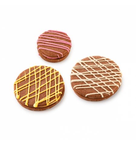 630860 Forme biscuiti cu 2 parti DELICIA, 6 buc