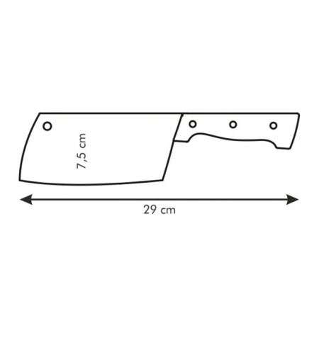 880544 Topor de bucatarie 16 cm, Home Profi